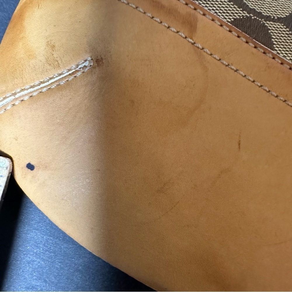 COACH 9349 Signature Crossbody Bag Brown Women - Picture 6 of 16